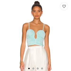 Revolve Bardot Ruched Cami